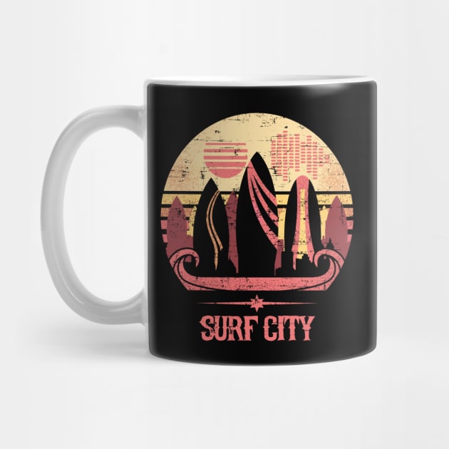 Surf City by artlahdesigns